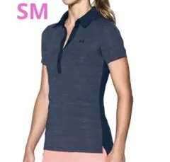 ★新品★アンダーアーマー レディース ゴルフ 半袖ポロシャツ SM