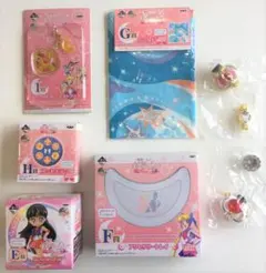 セーラームーン　一番くじ　　5点セット + おまけ