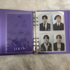 BTS DICON PHOTOCARD 101 CUSTOM BOOK