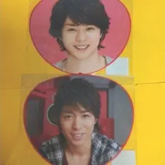 嵐　櫻井翔　ミニうちわ　２枚セット