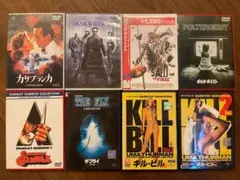 洋画DVDセットまとめ売りキルビル,マトリックス, 時計じかけのオレンジ他