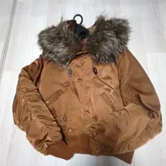 AZUL　ジャケットブルゾン　茶色　М