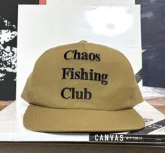 Chaos Fishing Club ロゴ入りキャップ　大漁刺繍入り