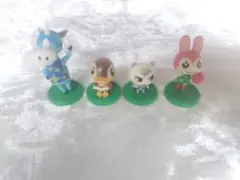 あつ森　チョコエッグのフィギュア 4体セット