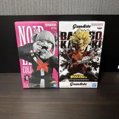 2体セッGrandista 爆豪勝己 NOIR EDGEトガヒミコ　フィギュア