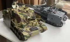 戦車 プラモデル 1/35スケール2台セットのサムネイル