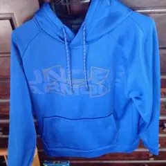Under Armour 青色 裏起毛 パーカー