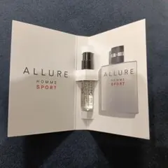CHANEL ALLURE HOMME SPORT 香水 サンプルのサムネイル