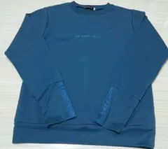 【BeBe】ボンディングラバープリントロゴトレーナー　150