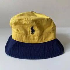 POLOラルフローレン バケットハット 帽子 ハーフデザイン
