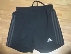 adidas ランニングパンツ　吸汗速乾性　インナーパンツ付