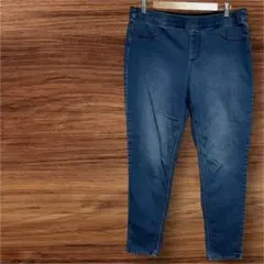 スリムフィットデニムパンツ サイズ16 ダークブルー