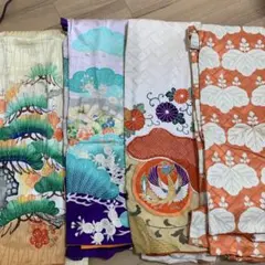 まとめ売りＥ★振袖　アンティーク　踊り　舞台　色々４枚★のサムネイル