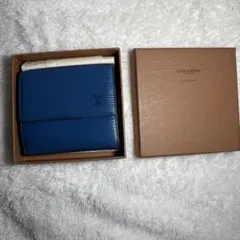 k*n様 LOUIS VUITTON エピ 二つ折り財布 ブルー k*n様 LOUIS VUITTON エピ 二つ折り財布 ブルー - メルカリ