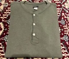 RRL ダブルアールエル サーマル長袖カットソー ワッフルニット