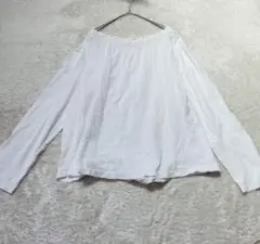 neat object de petite コットン シャツ 長袖 ストライプ柄のサムネイル