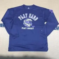 Champion バスケットボール 長袖Tシャツ パープル