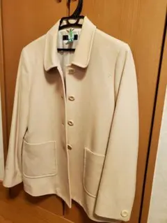 Sayerne　サヤーヌ　レディースジャケット　カシミヤ100％L　オフホワイト