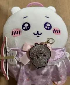 ちいかわてんしあくまてんしなBIGぬいぐるみ＆ちいかわラインストーンキーホルダー