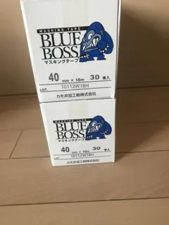 カモ井マスキングテープブルーボス60㎜4箱 - メルカリ