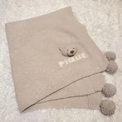 ジェラピケ パウダーアニマルブランケット 75cm×75cm