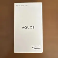 【新品未使用】AQUOS sense4 basic 本体ブラック