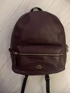 COACH レザー リュック