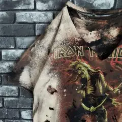 アイアンメイデン 襤褸 broken ボロ バンドtシャツ バンT バンt