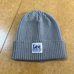 Lee ニット帽 グレー