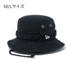 NEW ERAアドベンチャー ダックコットン ブラック　黒　M/Lサイズ