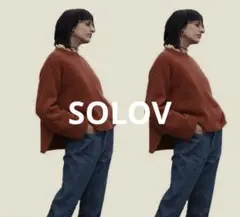 〈 SOLOV 〉 19AW IVY TAPERED DENIM