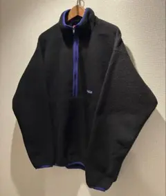 patagonia マースピアル XLブラック ハーフジップフリース パタゴニア