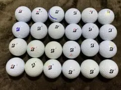 ゴルフボール 24球 BRIDGESTONE ツアービーロストボール①
