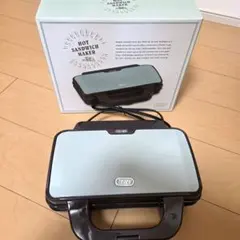 【未使用品】TOFFY　トッフィー　ホットサンドメーカー　ペールアクアのサムネイル