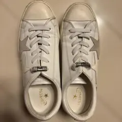 コンバース　革スニーカー23.5