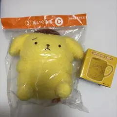 ポムポムプリン ぬいぐるみ マグカップ セット