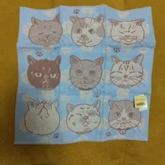 GuGuWorld 猫デザイン ハンカチ