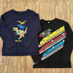 長袖カットソー　Moujonjon　西松屋