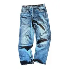 gap ストレートファディーグデニムパンツ size S シンチバック