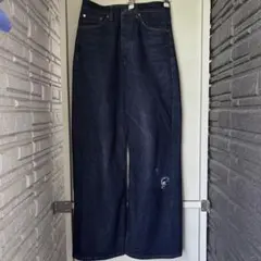 NO MAINTENANCE BAGGY DENIM ロウブルー Size 28