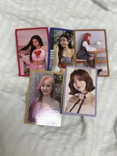TWICE ジヒョ トレカ 5枚セット