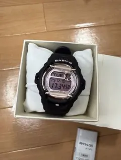 BABY-G デジタル腕時計 ブラック/ピンク