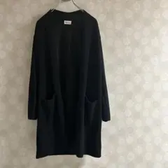 値下げ【アルマデザイン】ロングカーディガン（Mサイズ）ボタン無し・ポケットあり