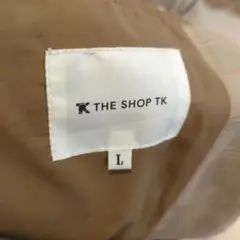THE SHOP TK チェック柄 ジップアップジャケット L