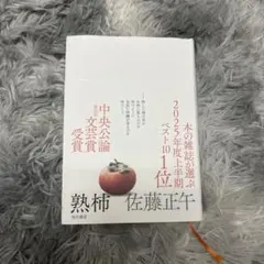 熟柿 佐藤正午 KADOKAWA