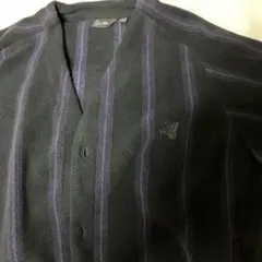 ユニクロニードルス　フリースカーディガン　ブラックLサイズ