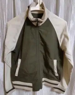 LUCCA ジップアップジャンパー オリーブグリーン