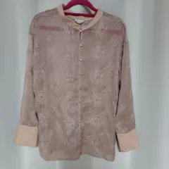 RANDA フラワー刺繍シアーシャツブラウスのサムネイル