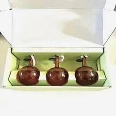 新品 iittala イッタラ アップル オーナメント ブラウン ガラス 廃盤