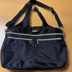 2way ナイロン ショルダーバッグ トートバッグ ブラック